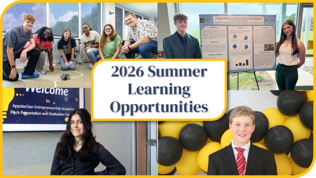 ARC Accepting Applications for Summer Study Programs in Entrepreneurship and STEM for Region’s Middle and High School Students