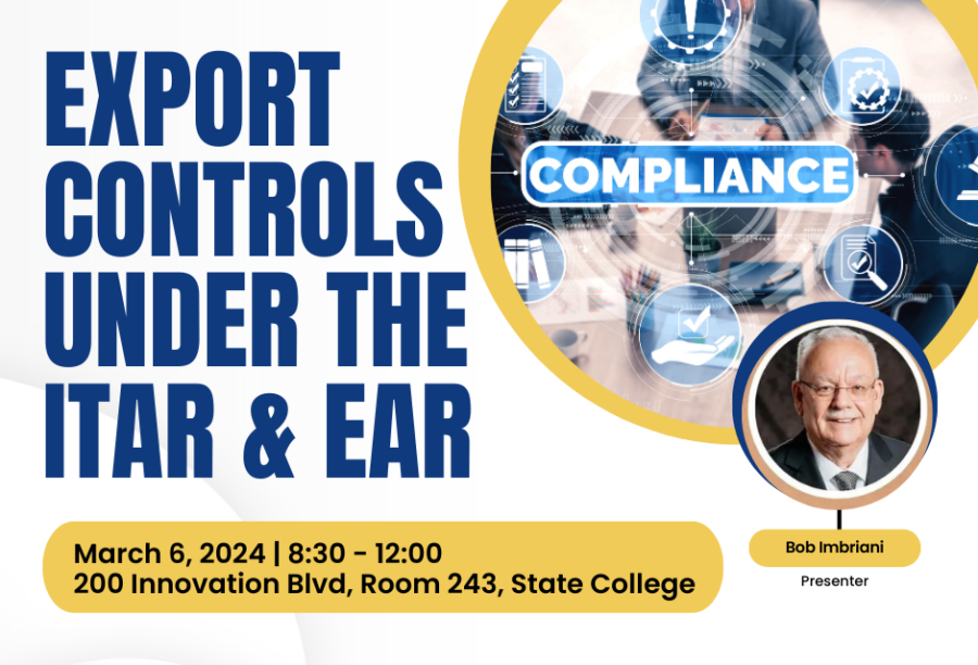 Export Controls under the ITAR & EAR – SEDA Council of Governments