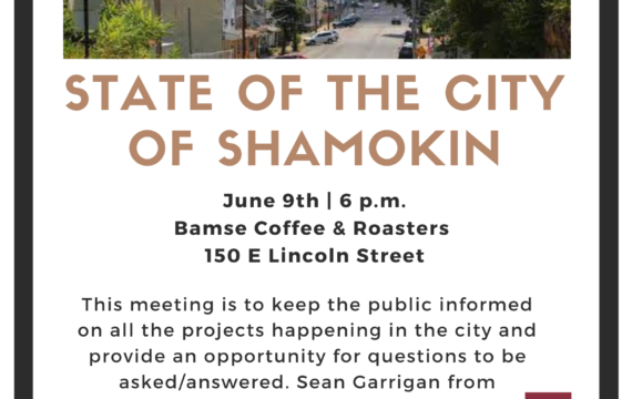 SEDA-COG to Hold an Open House on the Progress of Revitalization in the City of Shamokin